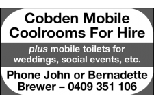 Logo for COBDEN MOBILE COOLROOMS FOR HIRE Logo for COBDEN MOBILE COOLROOMS FOR HIRE